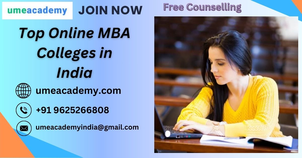 Top Online Mba Colleges In India